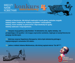 Plansza konkursowa Święta Kobiecości